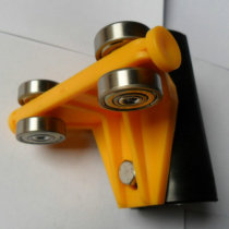 Flat wire car sky car flat wire pulley cable pulley suspension wire pulley cable slip wire