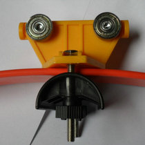 C30 plastic pulley 440 stainless steel bearing clamp line 62 wide anti-rust