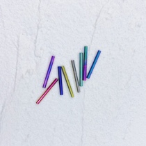 Senman puncture US import internal thread titanium alloy 14g tongue nail replacement rod Puncture Ornament