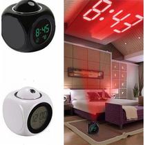 (Multi-function projection alarm clock)Korean version of the clock multi-function perpetual calendar music clock temperature clock