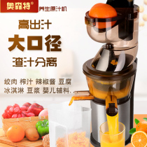 Household slag juice separation juicer multifunctional stainless steel large diameter juice machine Fruit and vegetable juice ice cream meat grinder