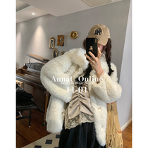 Qian Meixi Temperament Retro Fur Coats Women Loose Fur Coats Women Loose Fur One-piece Blouse 2021 Winter New