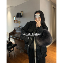 Qian Meixi Temperament Comeback Thickening Short Coat Woman Loose slim and small Fragrant Wind Jacket 2021 Winter New