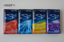 Thailand imported dazzling sugar-free gum 28 slices mint fresh fruit watermelon grape strawberry 10 boxes