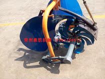 Changzhou fine Dongfeng 151 walking tractor rear trencher wheat rape vegetable rice ditching machine