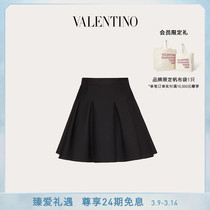 VALENtino Valentino Lady Crepe Couture pleated half skirt