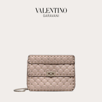 VALENTINO VALENTINO GARAVANI Ladies ROCKSTUD SPIKE Medium Sheepskin Handbag