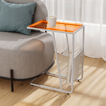 Nordic Acrylic Corner A Few Nets Red Ins Wind Small Table Tea Table Removable Sofa Sides A Few Table Light Lavish Magazine Racks