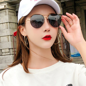 2019新款太阳眼镜女防紫外线墨镜百搭复古网红圆脸大脸街拍墨镜