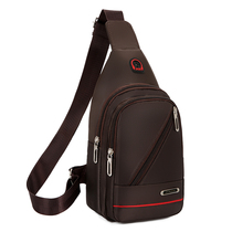 Man Bag Chest Bag Men 2021 New Tide Oxford Cloth Waterproof Cell Phone Bag Business Package Tours Travel Chest Front Pouch