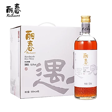 塔牌丽春黄酒六年遇见500ml*6瓶花雕老酒[30元优惠券]-寻折猪