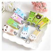 Creative Cute Teenage Girl Folding Nail Knife Student Female Day Ensemble Cartoon Portable small number nail clippers nail clippers