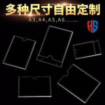 Customized wall stickers acrylic transparent photo display board custom office supplies Real Estate drawings display corridor