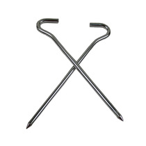 Hexagonal Diamond aluminum alloy tent ground nail canopy ground nail question mark round 7075 aluminum alloy tent