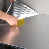 Self-adhesive kitchen oil-proof sticker Waterproof moisture-proof mildew-proof kitchen cabinet stove high temperature tin foil desktop renovation sticker