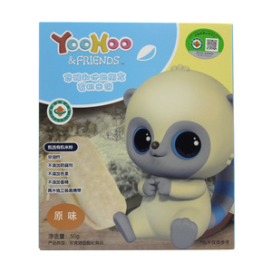 【有机米饼】悠猴宝宝辅食婴幼儿磨牙饼干小零食口水手指棒原味