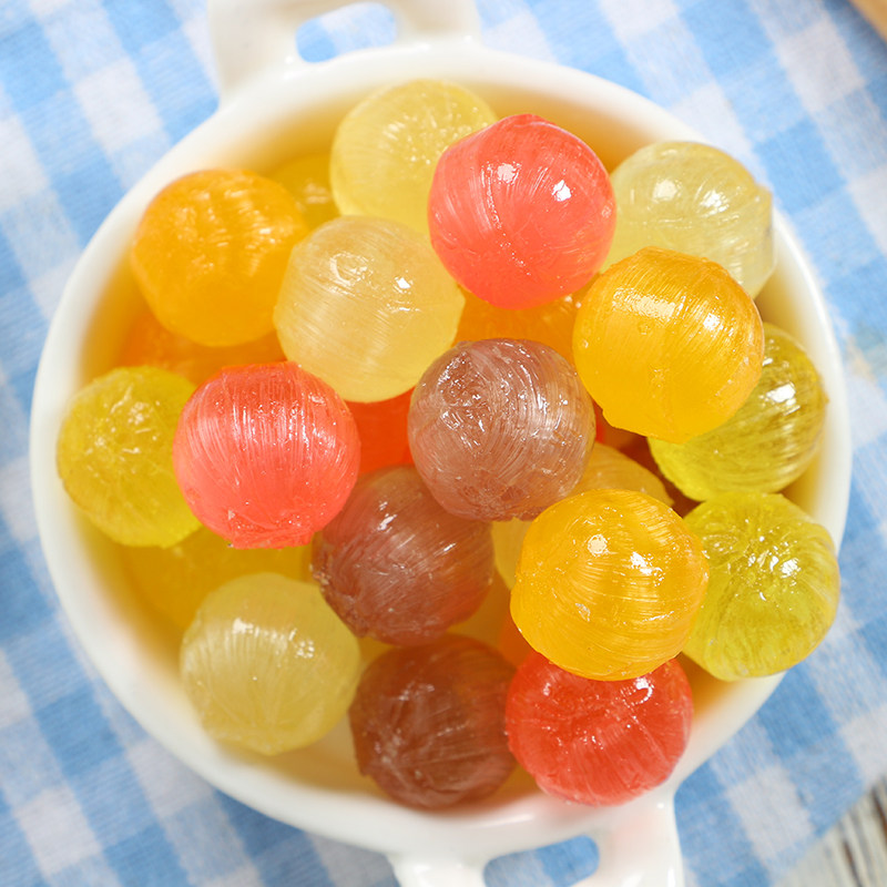 韩国进口零食 lotte乐天七彩糖多味水果糖什果糖爱情彩糖187g桶装