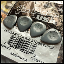 Dunlop Dunlop Big Stubby Nylon 445 Nylon Large Water Drop 3 00mm Pickles