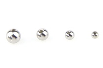 Lip nail replacement ball titanium steel lip ring tongue tongue ring spare ball eyebrow ring wine nest nail replacement DIY steel ball