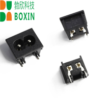 Manufacturer Direct Selling AC Power Socket Eight Characters Two-Core Socket Industrial Socket 22 8 * 17 8