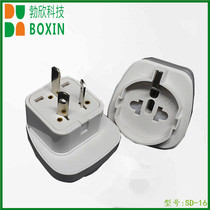 National Korean electrical plug converter European standard jack to national standard German electrical appliances Chinese conversion