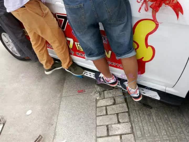 潍柴英致737前后杠前后护杠保险杠727脚踏板737侧踏板737改装专用