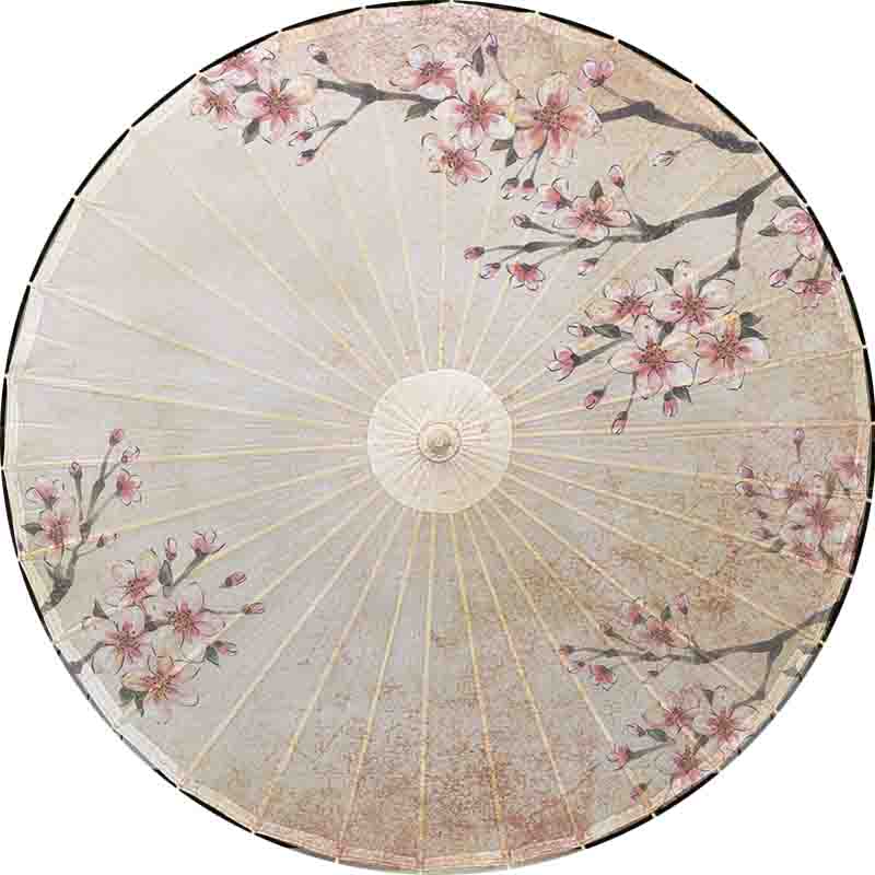 泸州油纸伞/非物质文化遗产/防雨防晒/舞蹈伞装修伞/三世桃花
