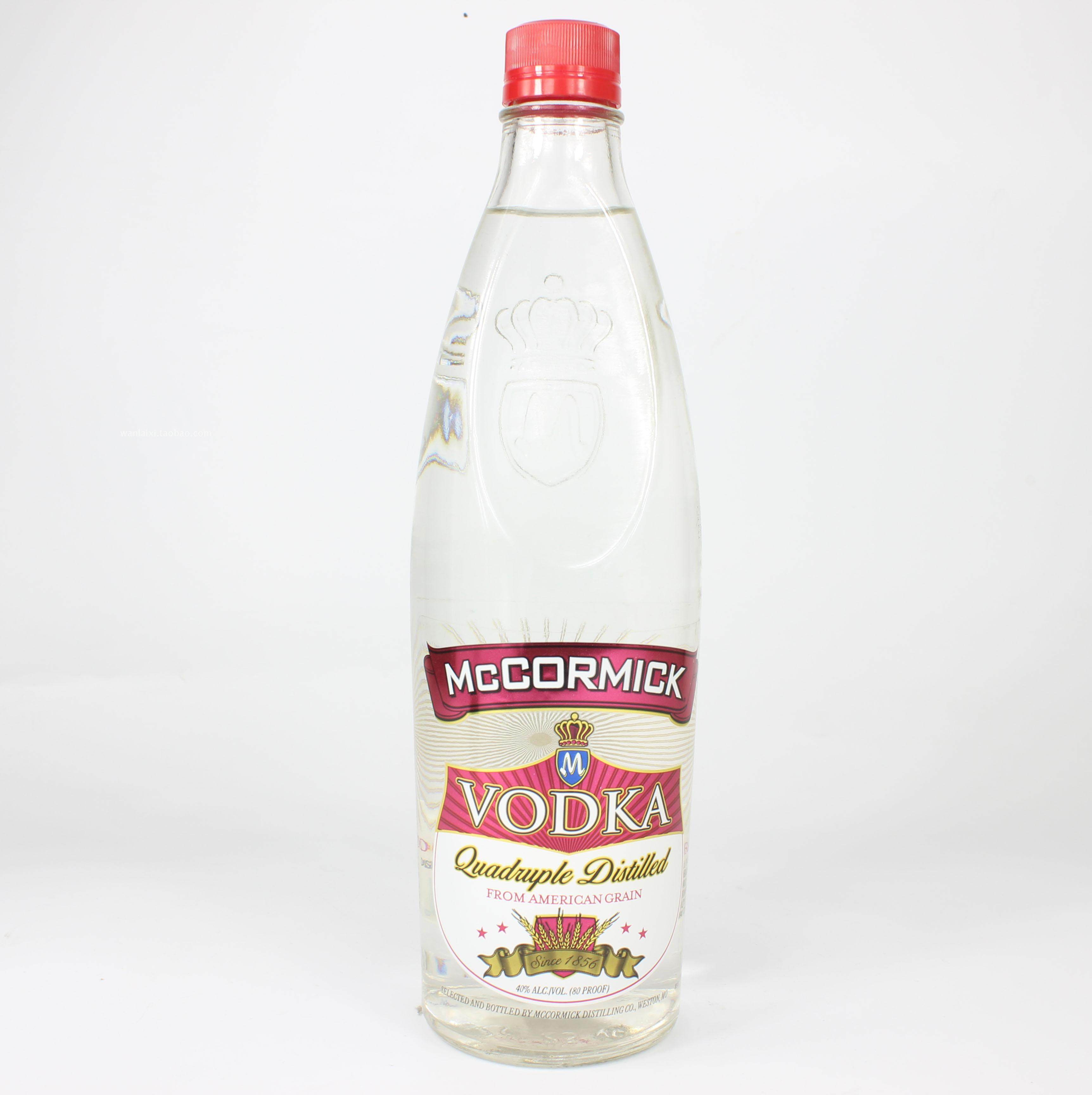 美克美 麦克美伏特加 mccormick vodka 美国原装进口 750ml 正品_不