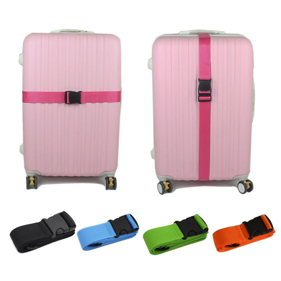 One word luggage pack with a suitcase tie tie box bundle box belt buckle to check the luggage strap One word luggage pack with a suitcase tie tie box bundle box belt buckle to check the luggage strap