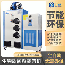 Biomass pellet steam generator Automatic food processing steam engine Washing sterilization Commercial boiler