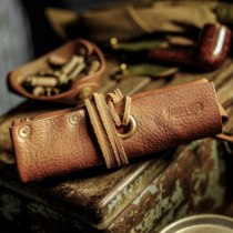 Dahan pipe casual cigarette bucket bag tool bag Italian vegetable tanned cowhide Osborne copper SF