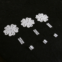 Balloon Closure Clip Birthday Wedding Party Balloon Styling Wedding Latex Balloons V Type H Flower Type Plum clip