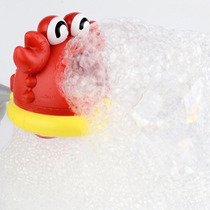 Childrens bathing drama Blistering Bubble Machine Crab Shark Play Water Blow Bubble Baby Bathroom Outpuff Bubble Toy