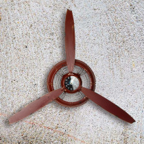 World War II aircraft propeller bar wall hanging creative iron cafe bar loft Industrial Wind Wall pendant