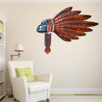 Creative African figures Basswood splicing wall decorations wall decorations exotic style wall pendant living room