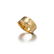 HeyJewel Mori system Shinsei with Ducal Hat Buckle Handmade Hammer Thread Ring Couple Retro Minimalist Spot