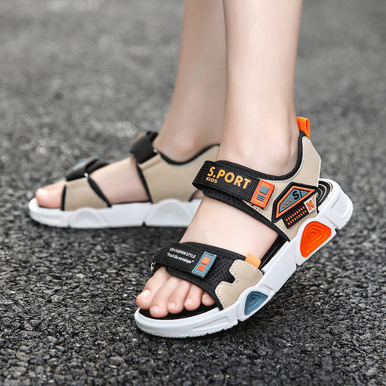 New children's open-toed sandals for girls soft sole non-slip sandals for medium-sized boys 5-6-7-8-9-10-11-12 years old
New children's open-toed sandals for girls soft sole non-slip sandals for medium-sized boys 5-6-7-8-9-10-11-12 years old