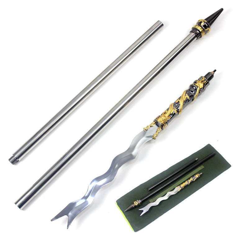 三國張飛武器金屬長槍丈八蛇矛點鋼矛水滸傳武術十八般冷兵器未開刃