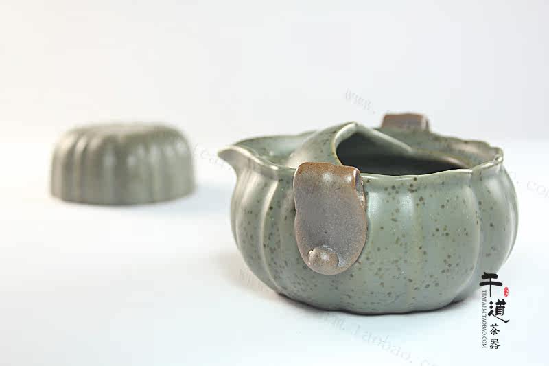 厂家直销汉陶张生正品陶瓷茶具一壶一杯稻草烧快客杯特价包邮茶壶