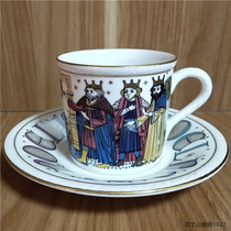 British Royal Doulton Royal Doulton King Herod and Sansheng 1985 nian annual cups and saucers Group