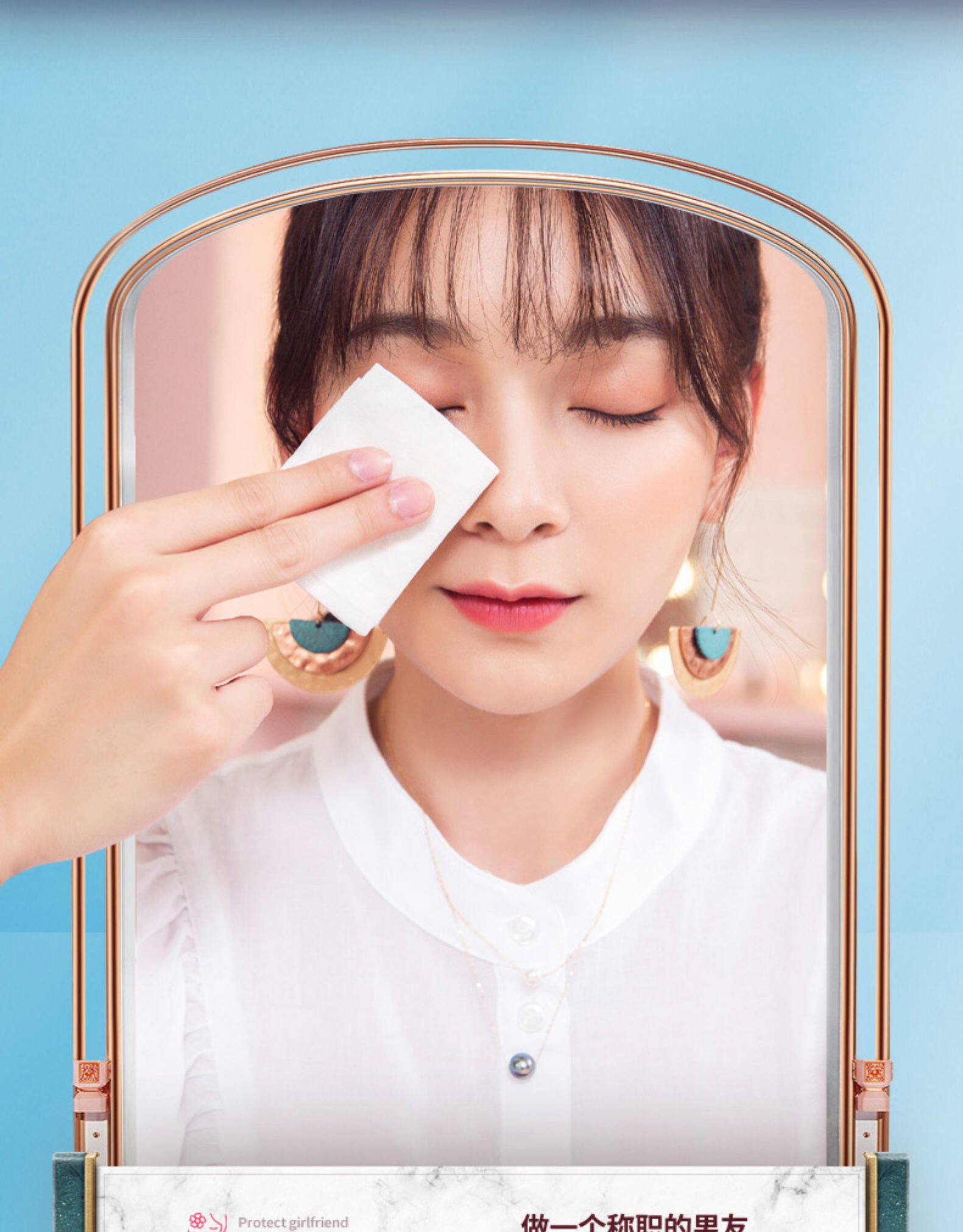 芙优植洗脸巾女折叠一次性纯棉擦脸巾美容院专用巾无菌抽取式洁面.