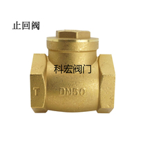 Brass check valve horizontal double inner wire check valve check valve DN32DN40DN50DN65DN80DN100