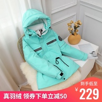 Dongdaemun 2021 New down jacket womens short tooling Pike Korean version of small student winter coat tide