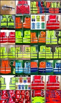 Reflective vest City Construction Yatai Construction China Construction Beijing Urban Construction Housing General Emerging Railway Construction LOGO Printing