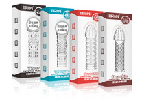 Four-sex beast crystal sleeve simulation type spatula fangs Mace large particle set Suzaku Xuanwu Qinglong White Tiger