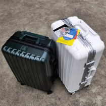 Exported to Japan aluminum frame box foreign trade trolley case 2021 new ultra-quiet boarding case 20 suitcase female 24 inch male