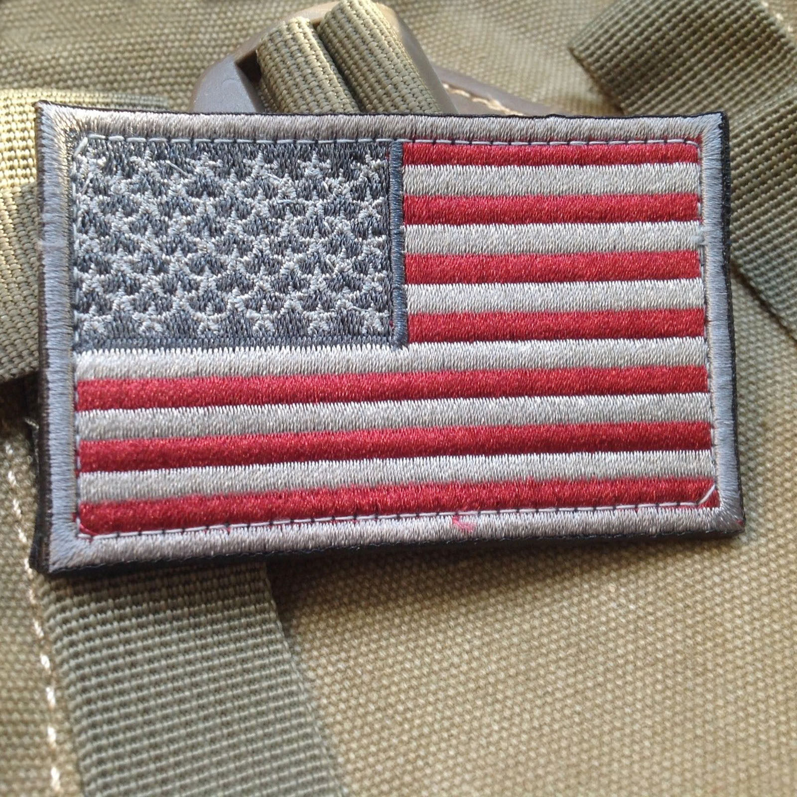 s美国陆军军旗3d刺绣魔术贴臂章肩章补丁贴