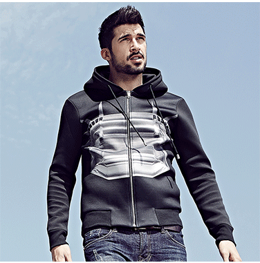 海洋动物苹果6充电器套装安奈儿男童外套秋连帽动态 6