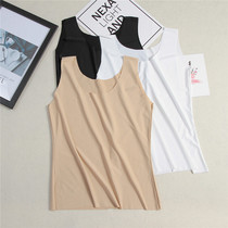 Ice silk sling small vest no trace wrapped chest anti-light Inner back base shirt women wear tube top thin
