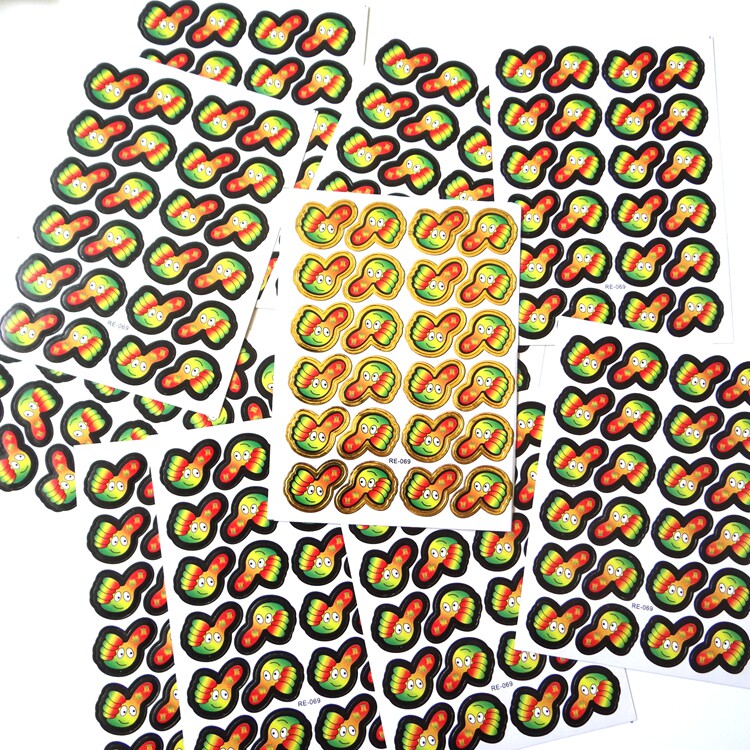 红色大拇指ok真棒奖励贴画 学生奖励贴 不干胶贴纸 教师奖励贴画